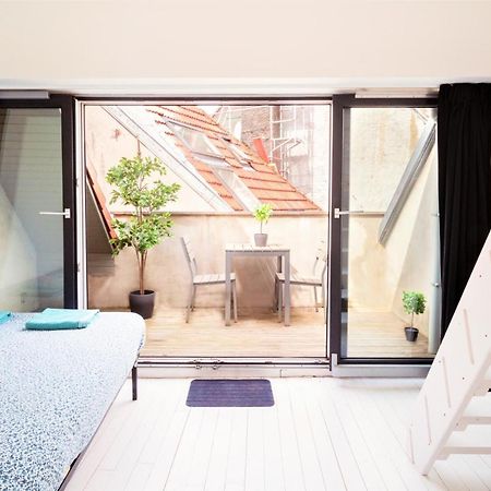 Beautiful Terrace Apartment In The Heart Of Amberes Exterior foto