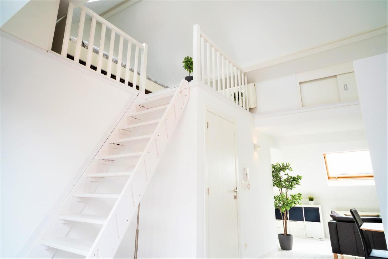 Beautiful Terrace Apartment In The Heart Of Amberes Exterior foto